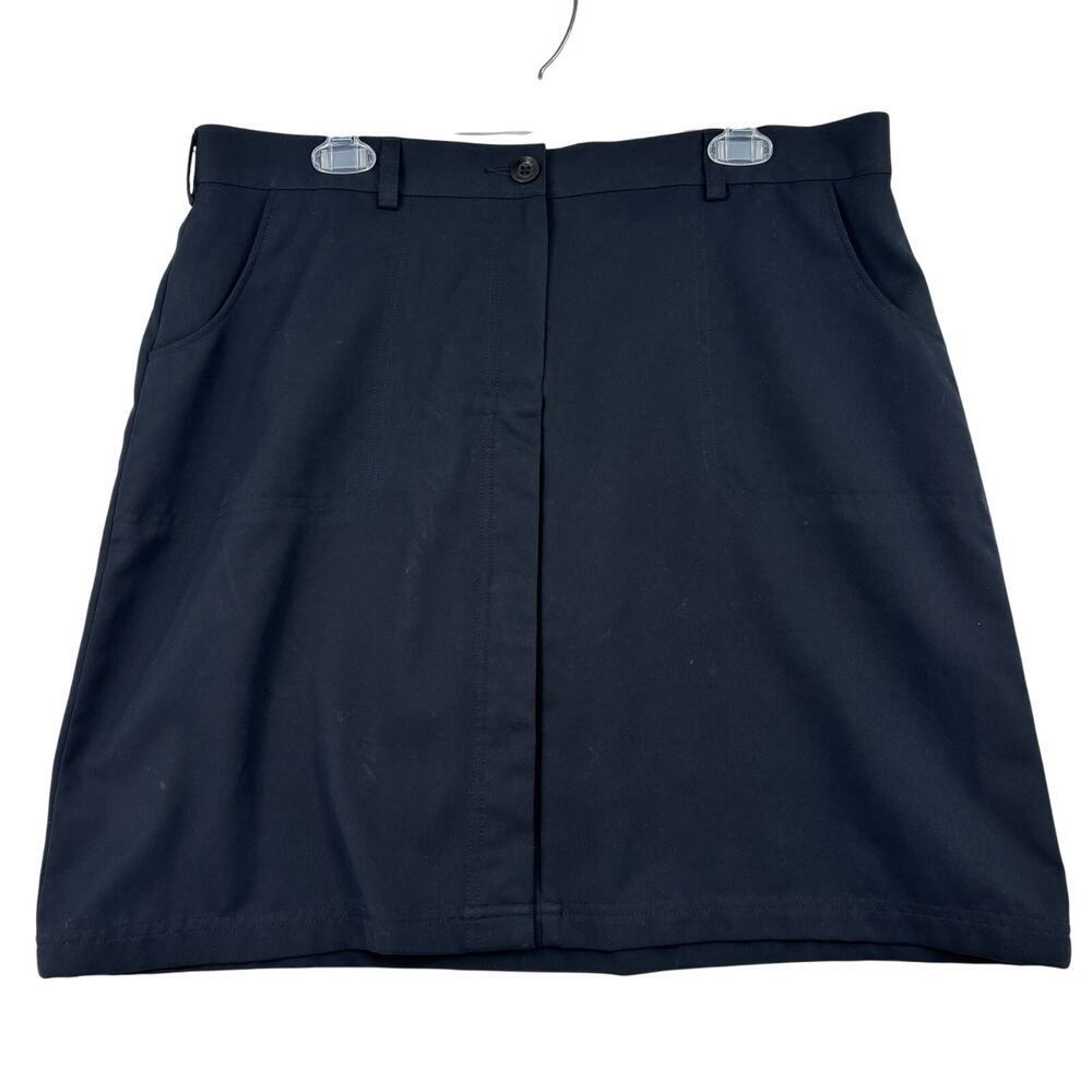 Callaway Golf Skort Womens Size 14 Black Built in‎ Shorts Lining Casual Tennis
